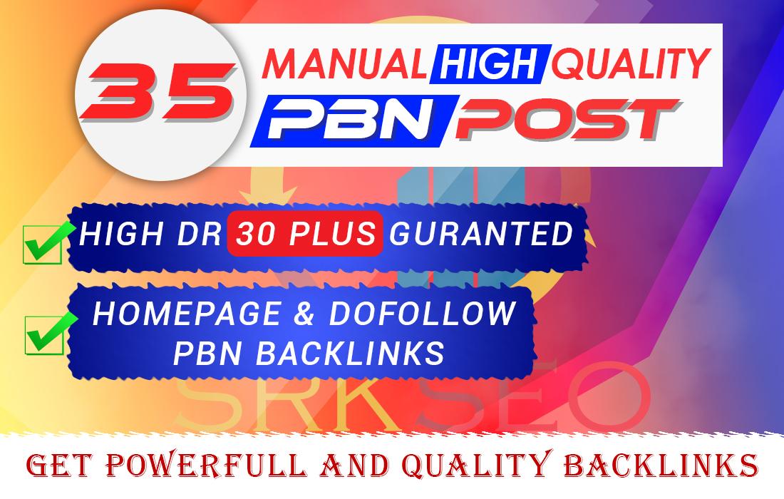 35 Manual High Quality DR 30 Plus PBN Contextual Back...