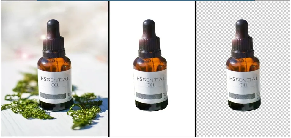 I will white or transparent background 300 products i...