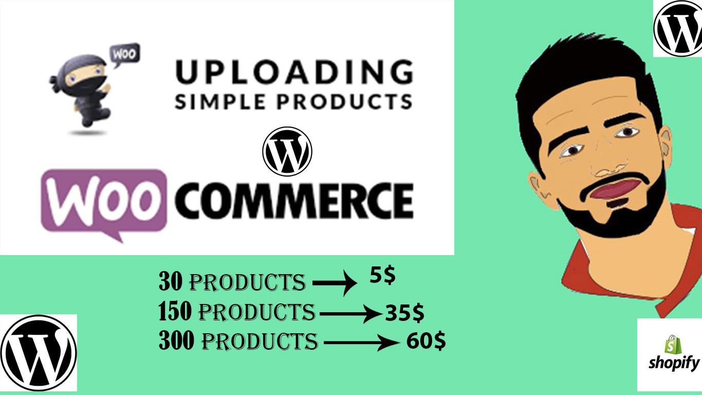 I will add 300 product to woo commerce and shopify st...
