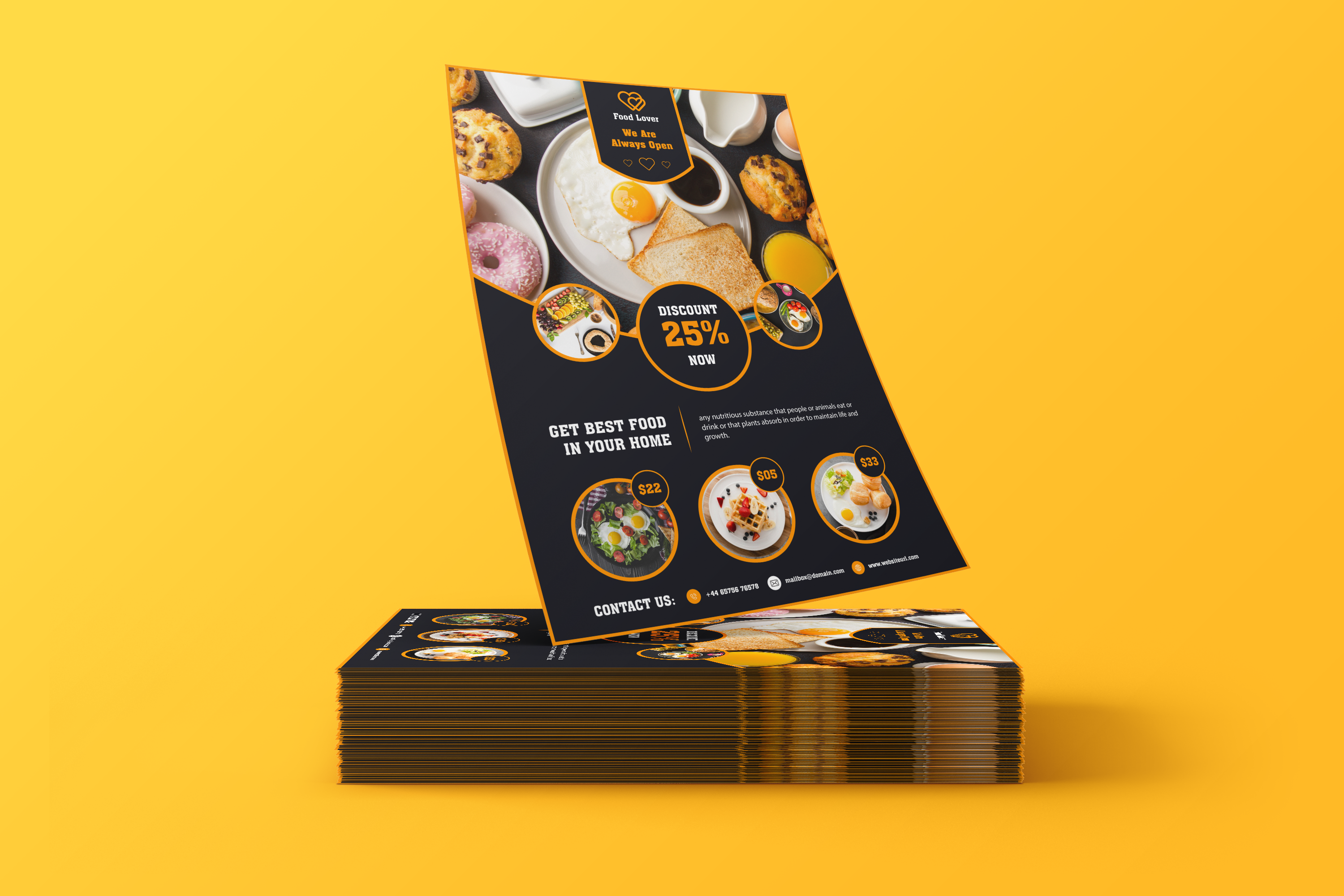 Design Professional business and event flyer for you