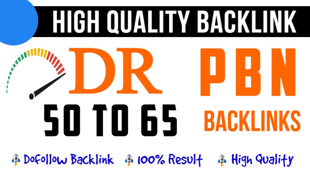 Build 5 Homepage DR 65 Plus High Quality PBN Offpage ...