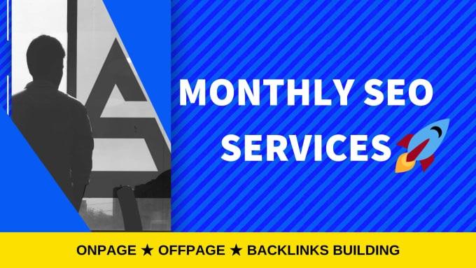 Monthly OffPage SEO Package - Booster For Your Websit...
