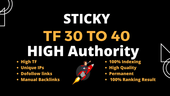 Get 10 High TF CF Permanent Homepage Dofollow PBN Bac...