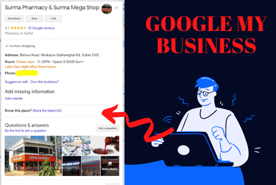I will create & optimize google my business, goo...