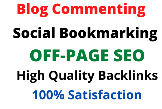 I will provide ultimate off page seo service, link b...