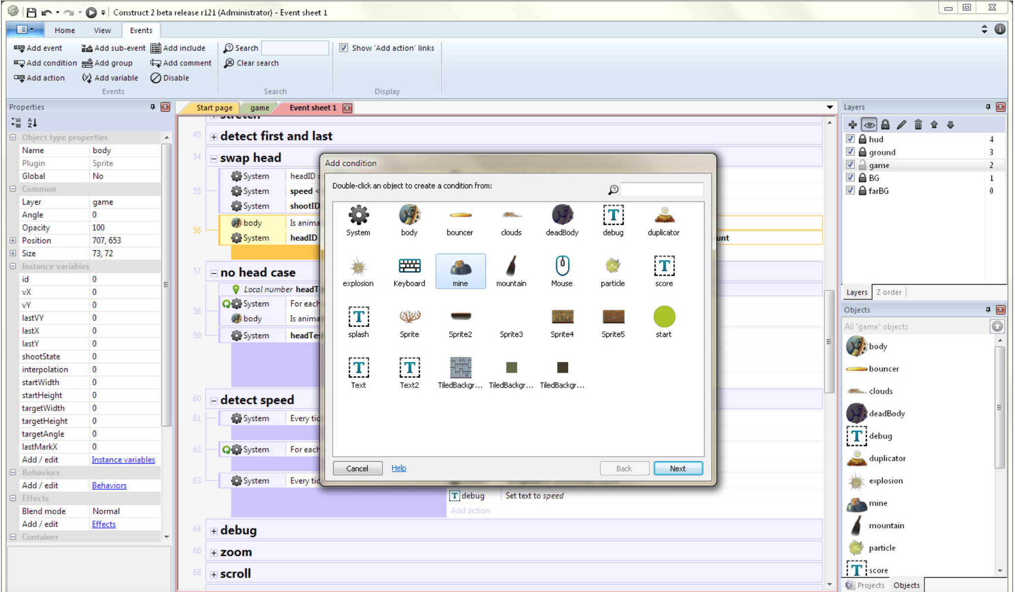 If you need, I can fix or update your construct 2 ga...