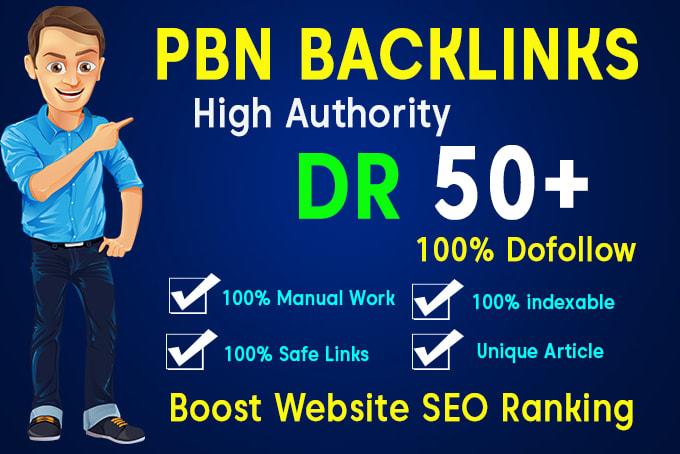 I will skyrocket your website with 100 PBN DR 40 to 5...
