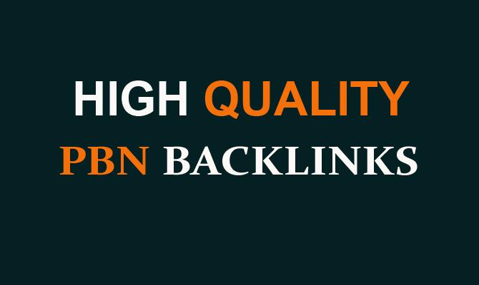Build premium 10+ PBN Backlink homepage web 2.0 with ...