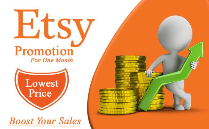 do etsy promotion, drive USA traffic to etsy shop st...