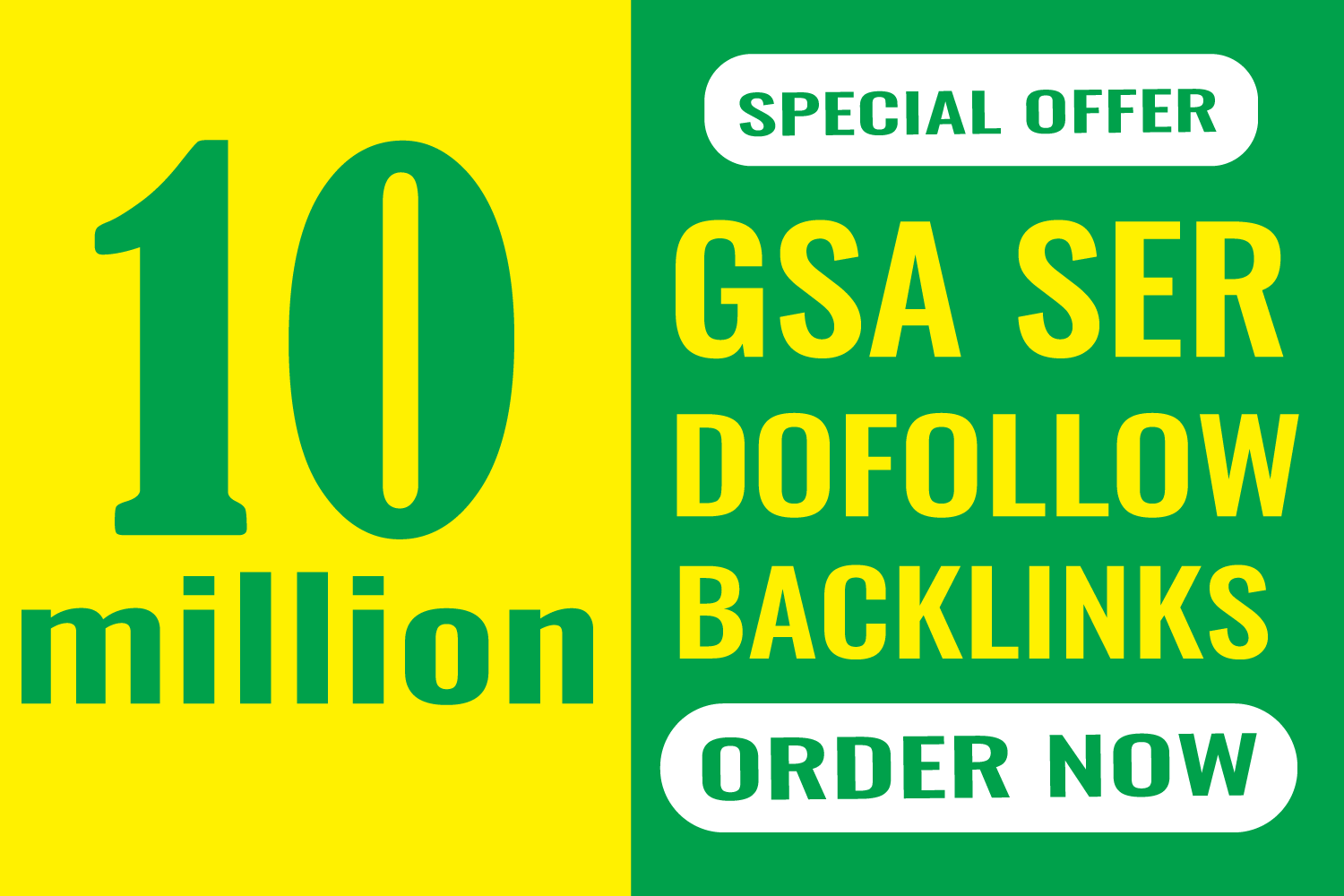 High Authority 100,000,000 GSA SER Backlink and Faste...