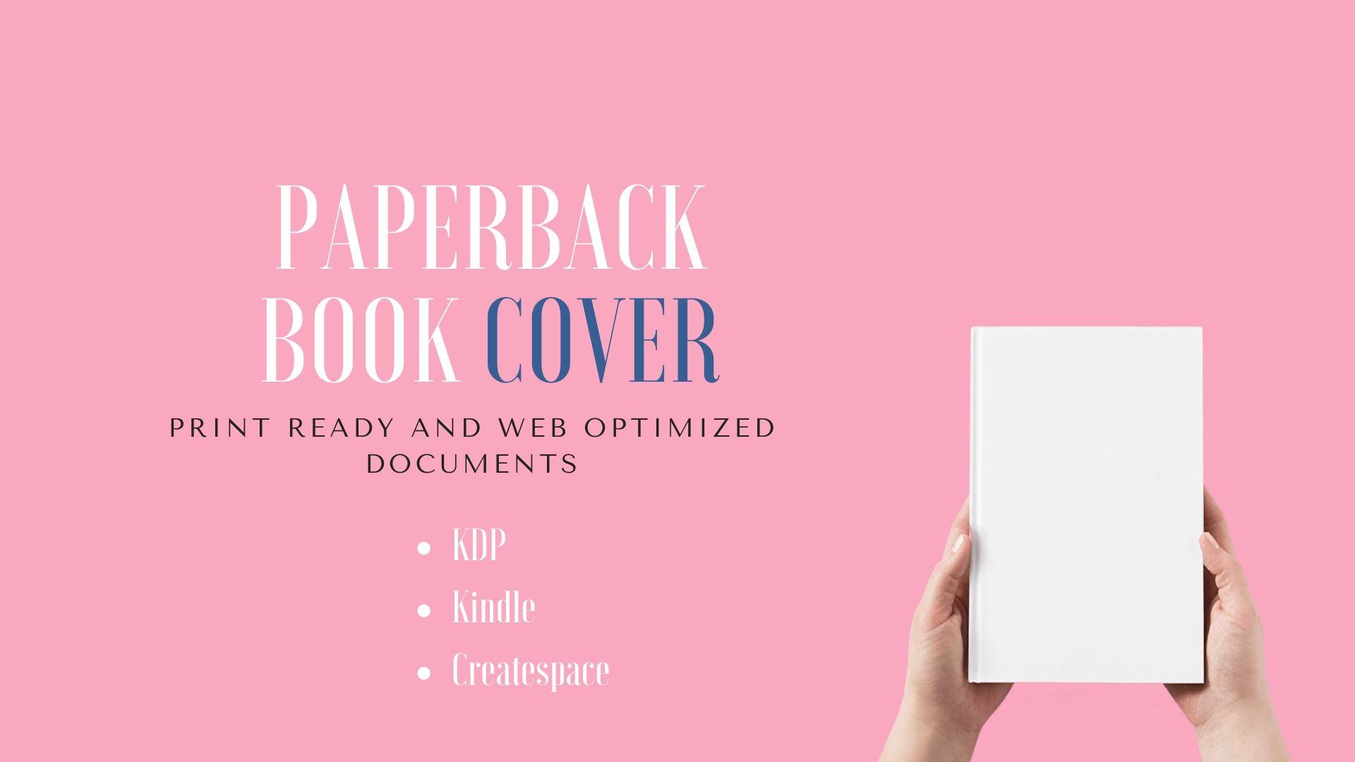 I will design an ebook KDP print book