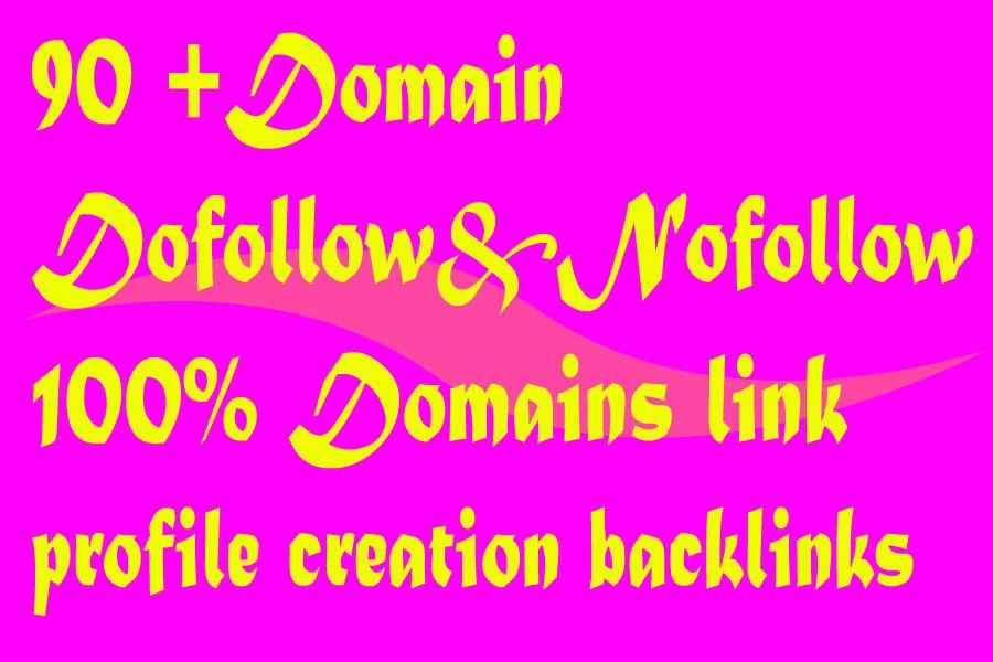 Build DA 90+ Manually High Quality 50 SEO Profile Bac...