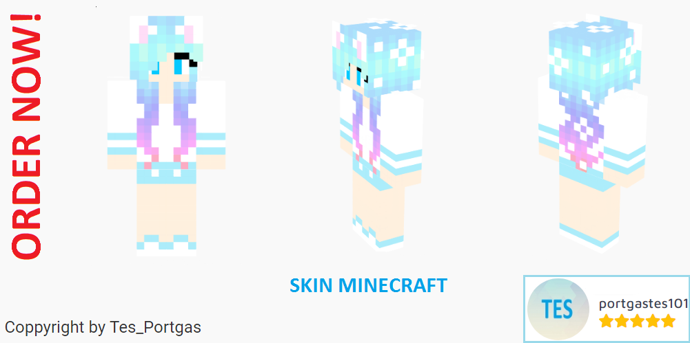 I will make you a separate Skin Minecraft in sophisti...