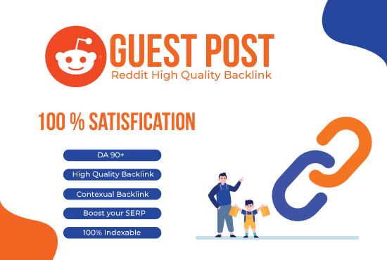 98DA+ REDDIT NICHE BACKLINK Best For Rankings Increas...