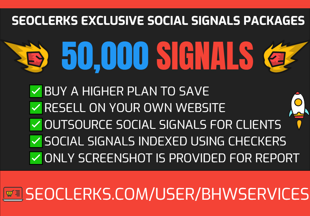 Get 50,000 Social Signals for SEO and Traffic Boost -...