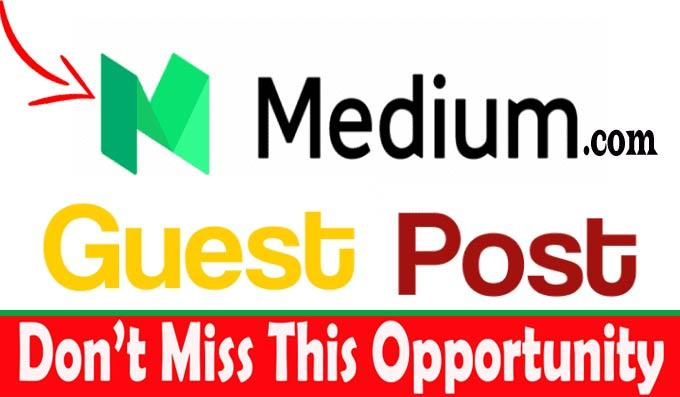 Get Unique 5 Guest Post Articles and Publish on Mediu...