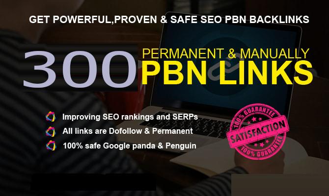Provide 300 DR 50+ pbn homepage dofollow backlinks