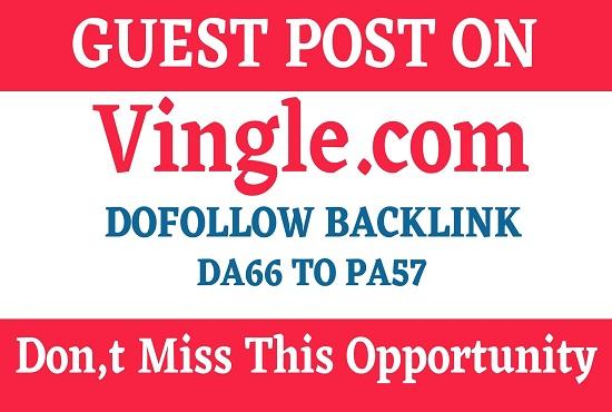 Write and Publish Guest Post On Vingle. com
