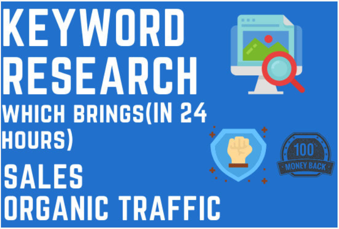 I will do extensive KW research and will give you low...