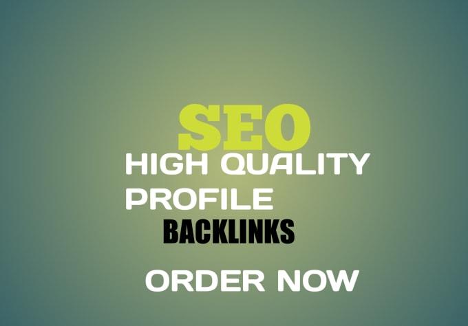 I will create high da pa profile backlinks to boost y...