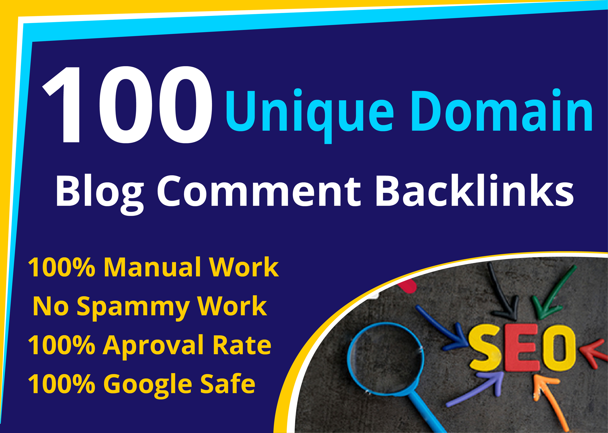 I will do 100 high authority dofollow unique domain b...