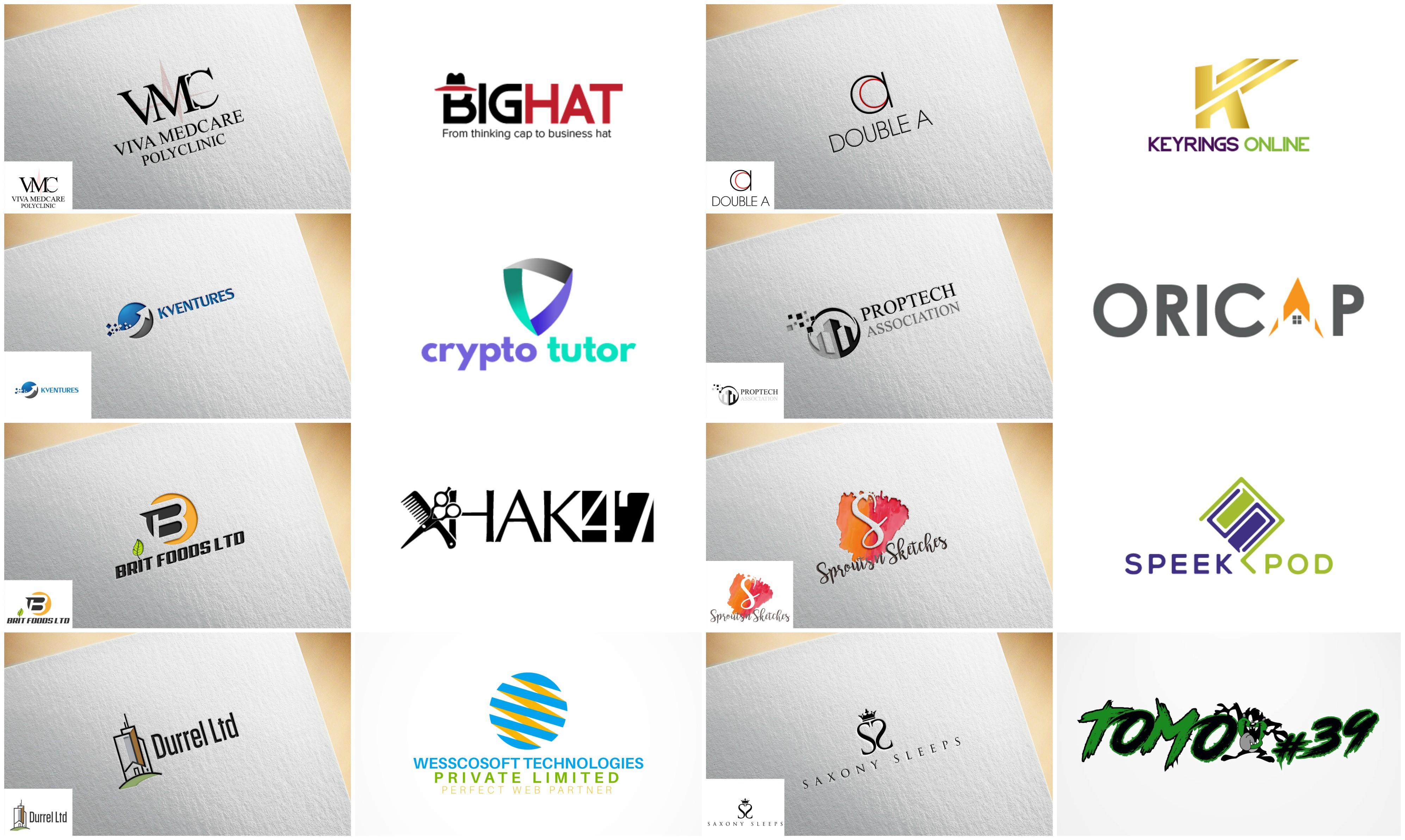 Design a Bespoke Logo+Unlimited Revisions+Favicon+Sou...