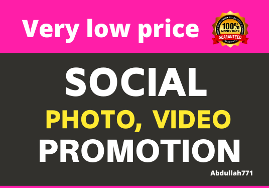 I will Get High Quality Genuine Video Promotion and S...