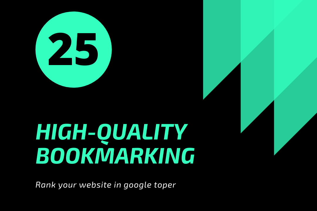 Bookmark 25 - DA40-100-Backlink 25 Google Top High DA...