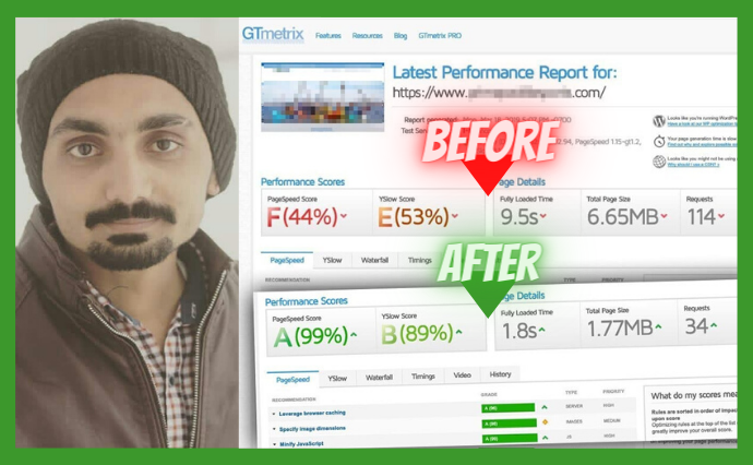 I will do wordpress page speed optimization with prem...