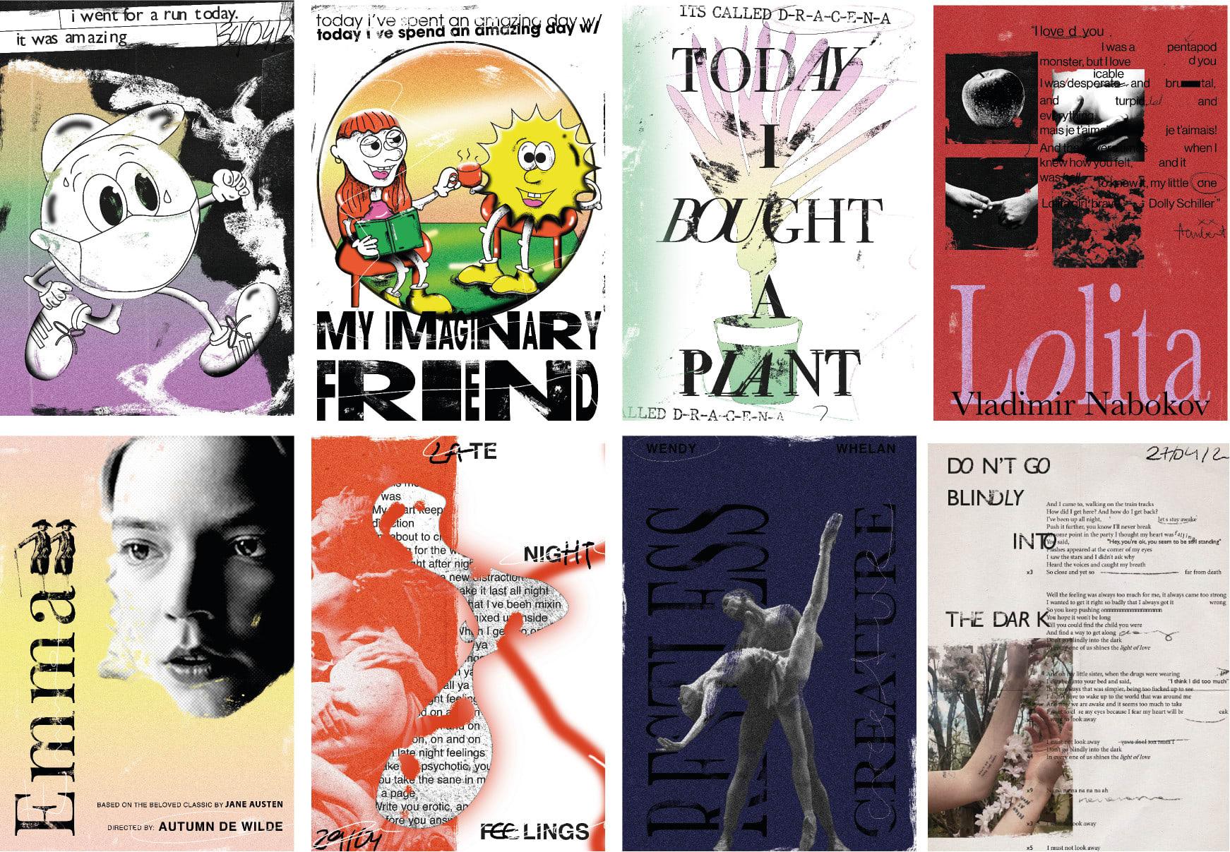 I will design you a unique poster