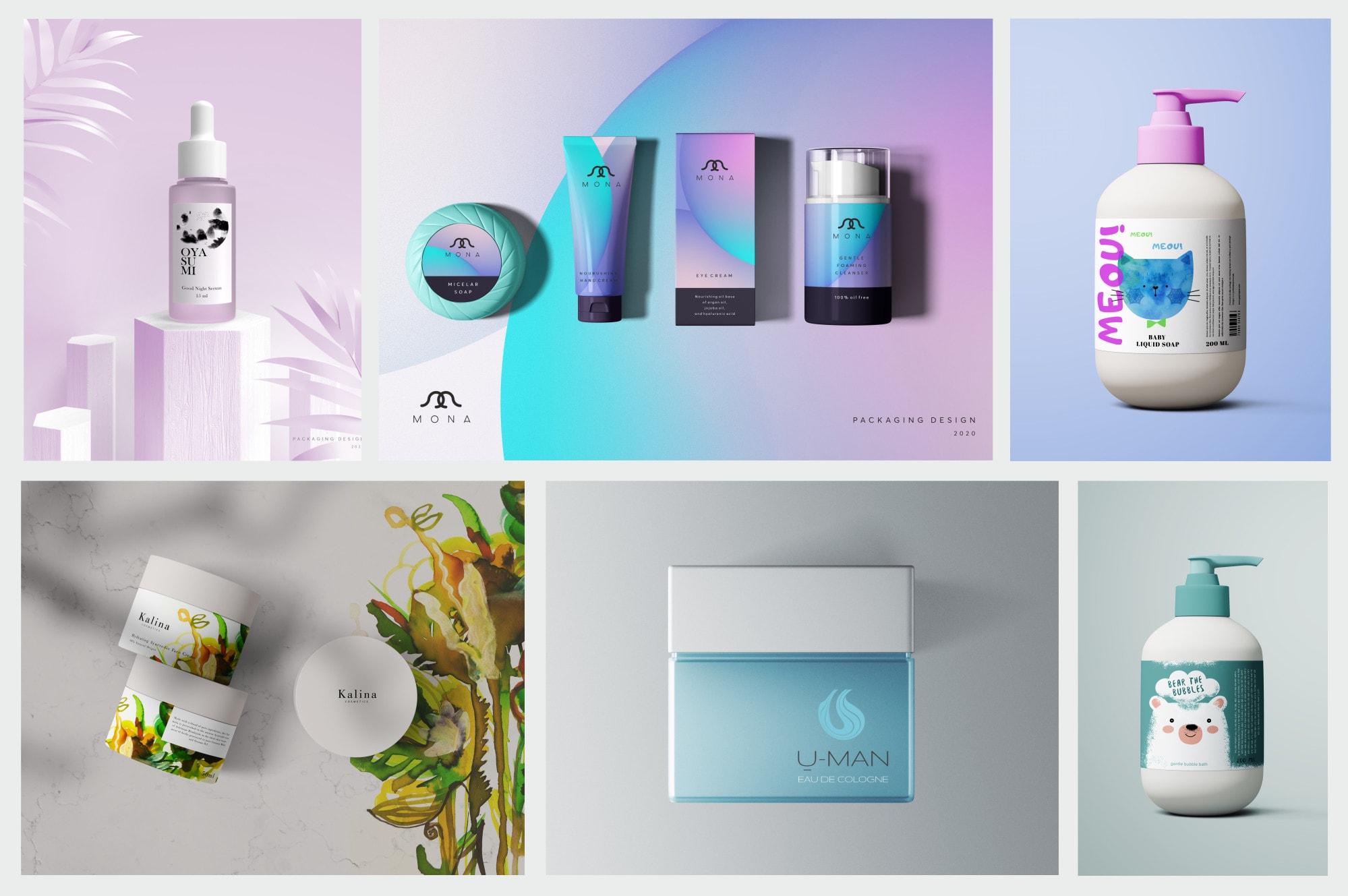 I will design modern packaging and label design for y...