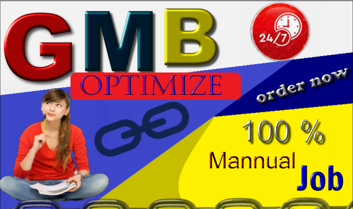I will optimize your gmb listings 1st page on google ...