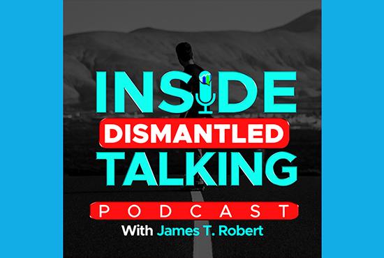 I will design typographic podcast cover art