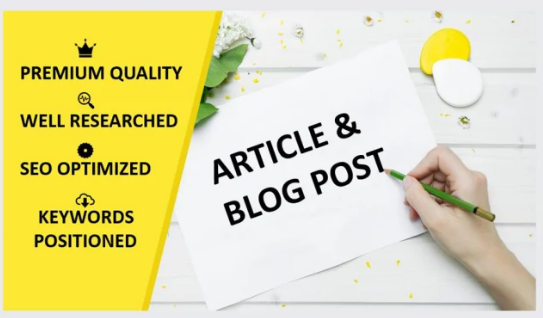 i will write a professional blog post