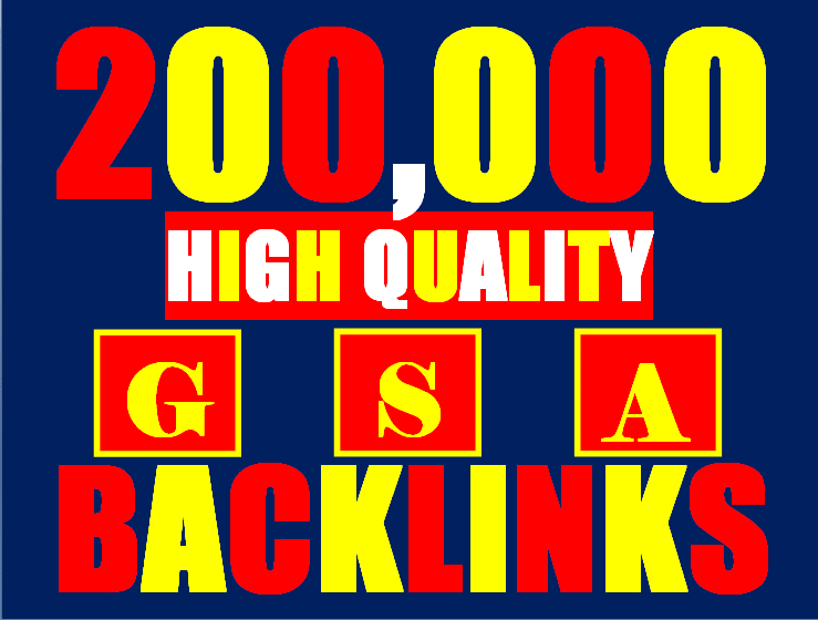 I will create 200,000 highly verified backlinks your ...