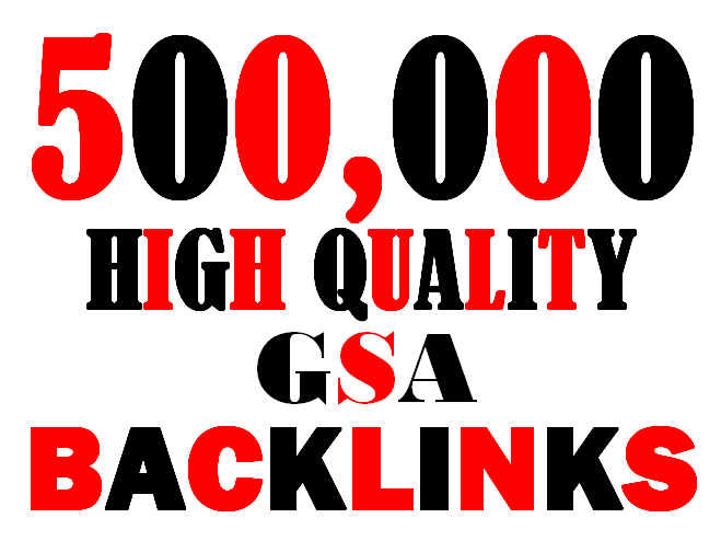 I will create 500,000 highly verified backlinks your ...