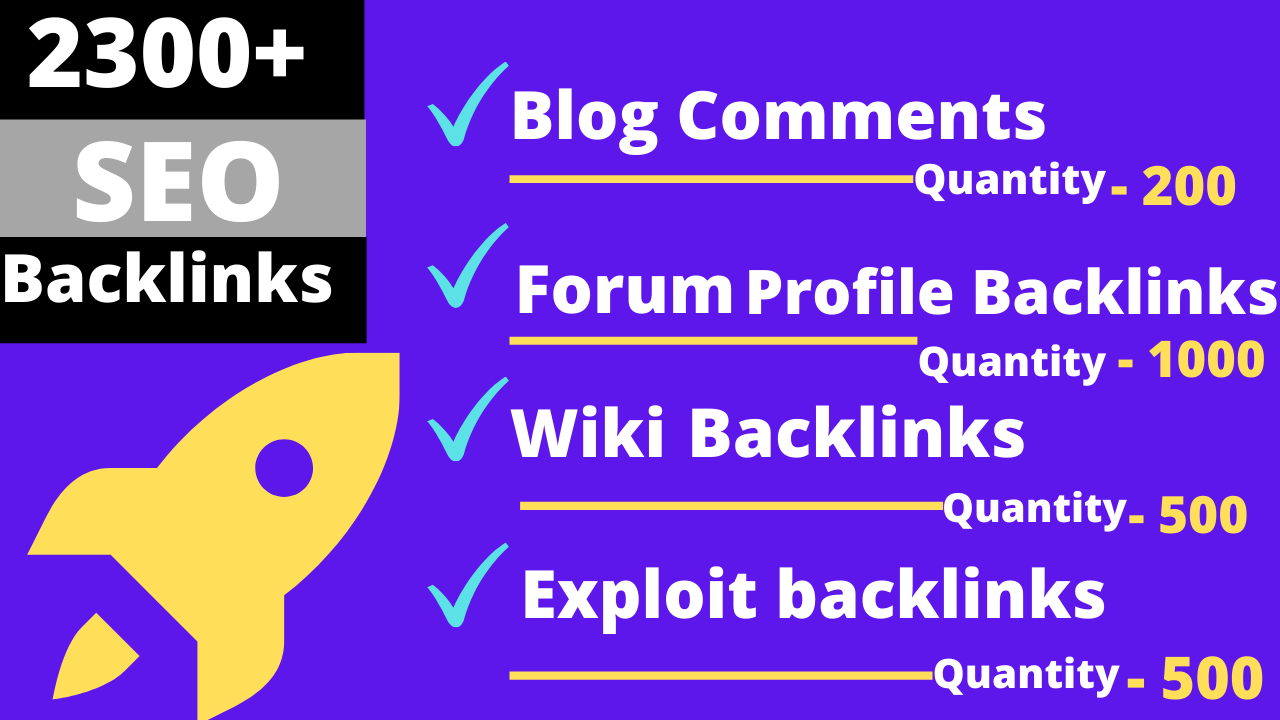 2200 backlinks Forum Profiles Backlinks, Exploit Bac...
