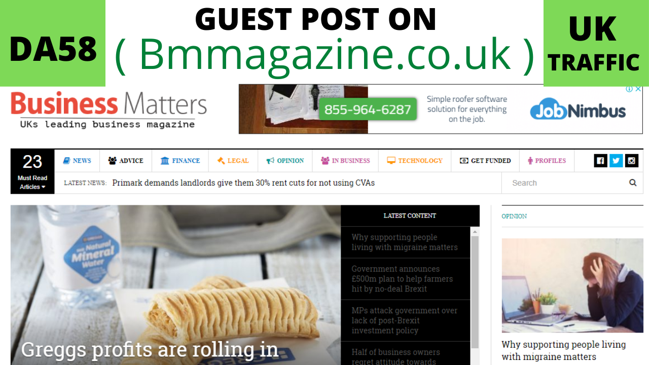 publish guest post on bmmagazine. co. uk da50 pa58
