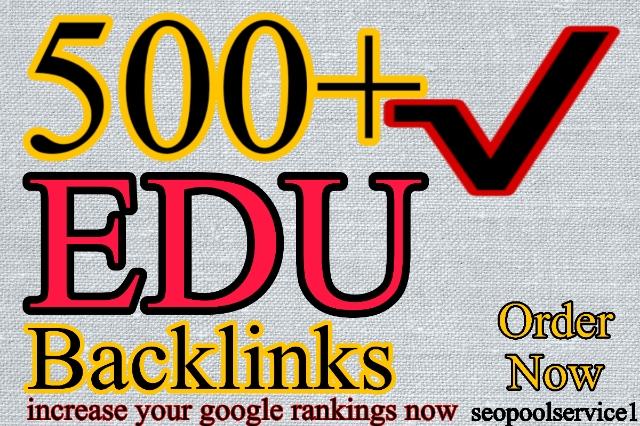 500+ Edu Backlinks with high trust authority safe lin...