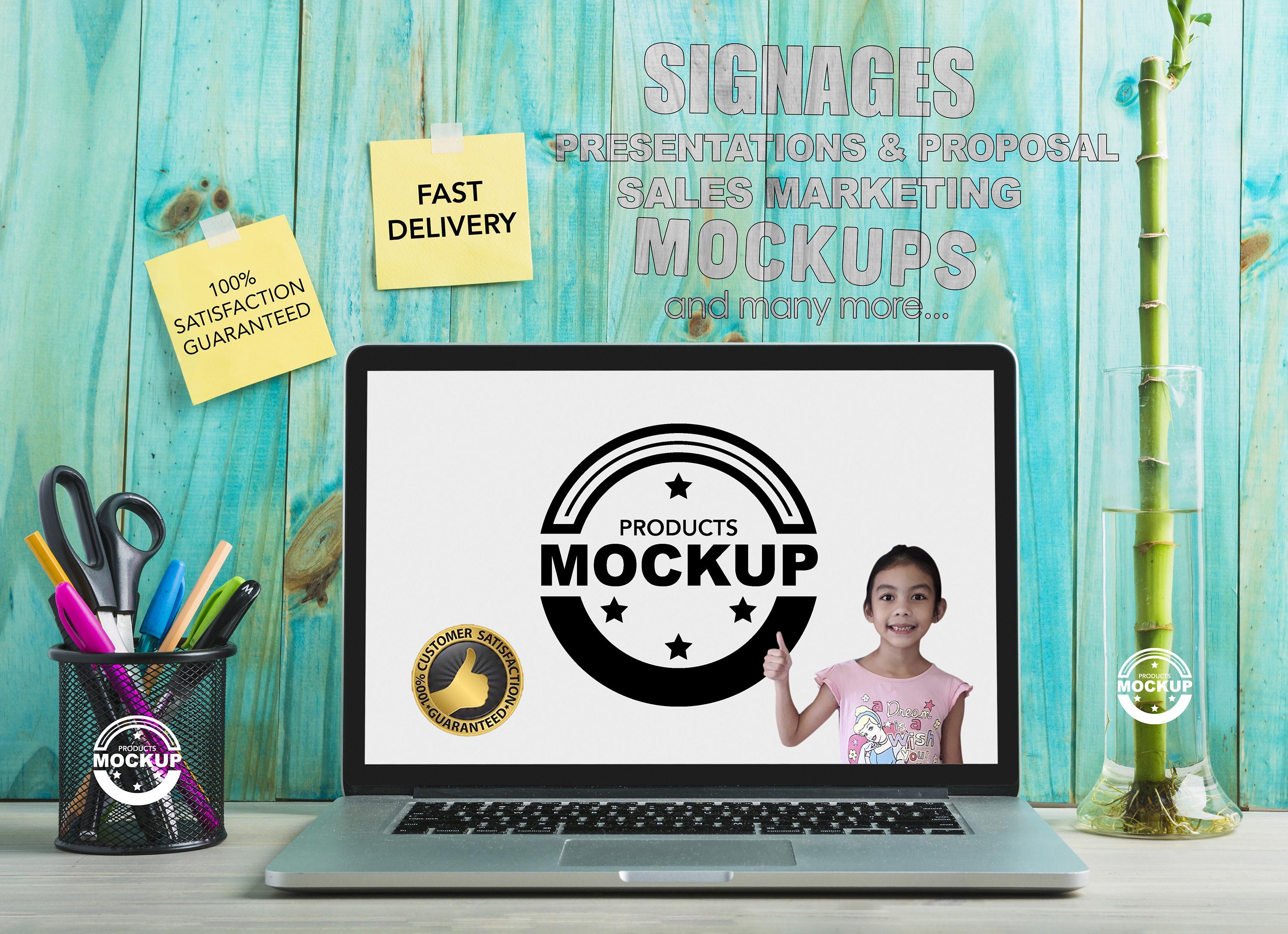 I will do MOCKUPs of your products and do marketing p...