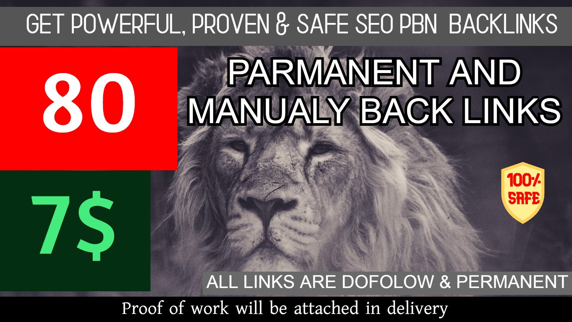 Powerful 80+ PBN Backlink with 40+ Da 40+ PA High Qua...