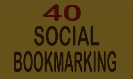 I Will Create 40 Social Bookmarking