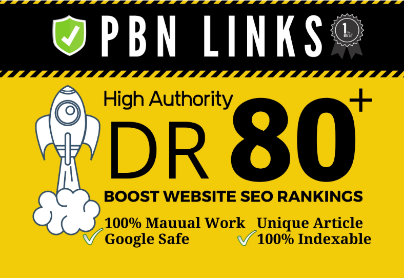 I will provide dr80 plus permanent seo dofollow backl...