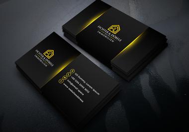 Design Professional Business Card Within 4 Hrs