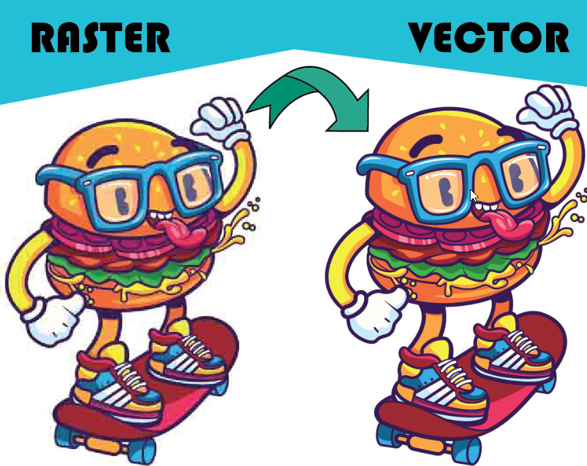 Manually Vector Trace Logos, Images, JPG to Vector