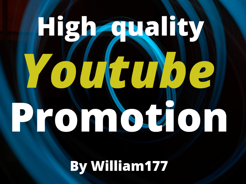 Youtube promotion Social marketing services