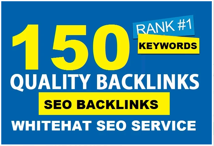 I will 150 authority backlinks manual SEO link buildi...