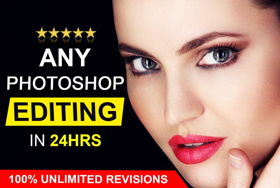 Photoshop editing and photo retouching