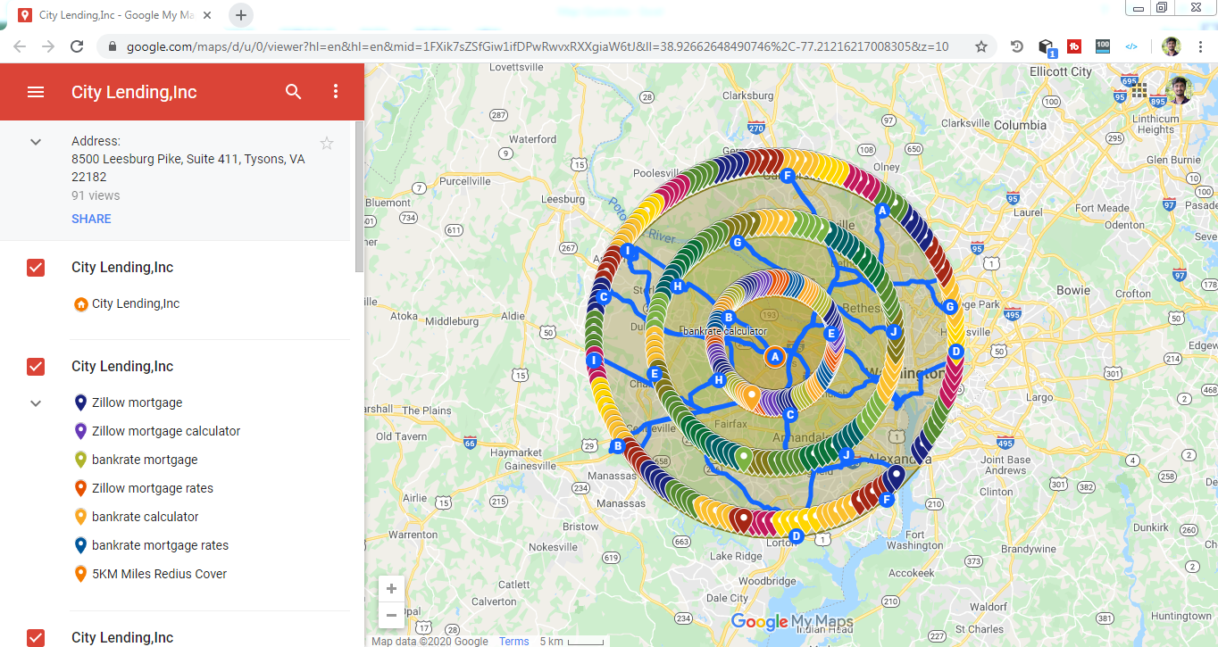 550 live USA google maps citations for local business...