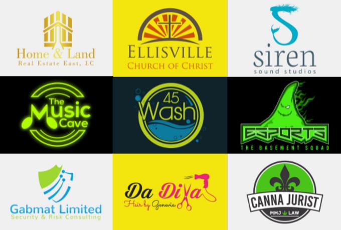 I will professional cartoon logo design